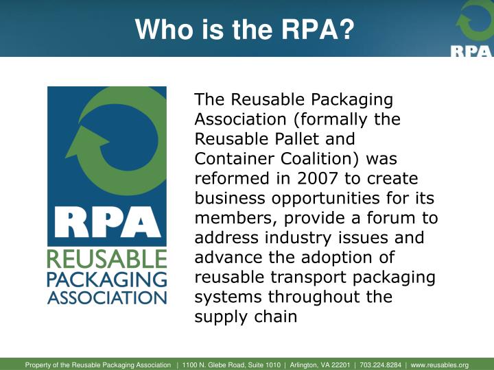 who is the rpa