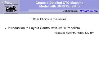 Create a Detailed CTC Machine Model with JMRI/PanelPro