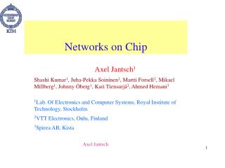 Networks on Chip