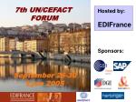 7th UN/CEFACT FORUM - slide 1