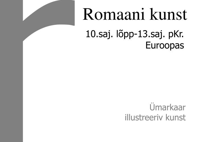 romaani kunst