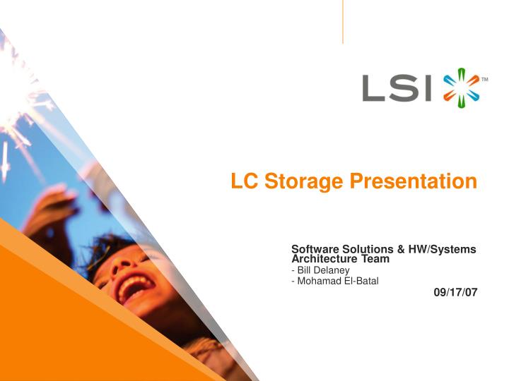 lc storage presentation