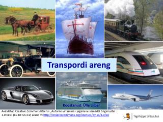transpordi areng ja m ju maailmamajandusele