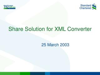 Share Solution for XML Converter