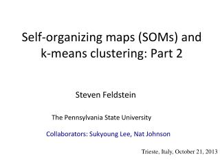 Self-organizing maps (SOMs) and k-means clustering: Part 2