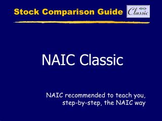 Stock Comparison Guide