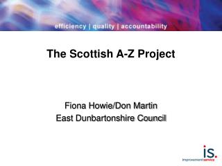 The Scottish A-Z Project