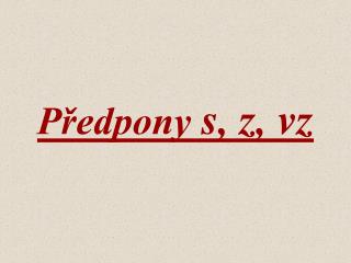 p edpony s z vz