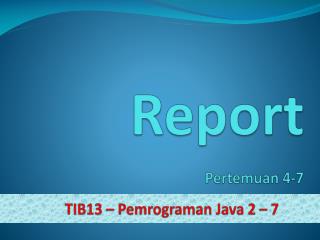report