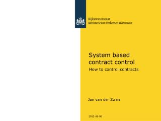 System based contract control