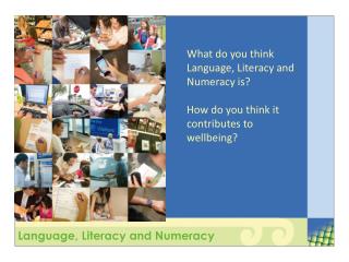 Language, Literacy and Numeracy