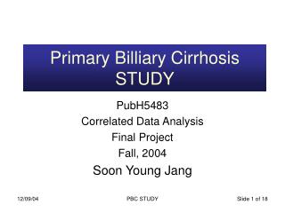 Primary Billiary Cirrhosis STUDY