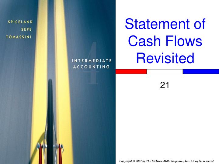 statement of cash flows revisited