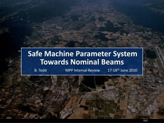 Safe Machine Parameters in LHC