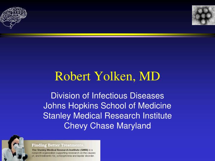 robert yolken md