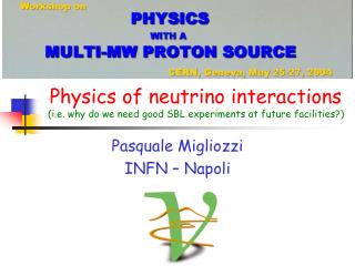 Physics of neutrino interactions (i.e. why do we need good SBL experiments at future facilities?)