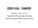 CERVICAL CANCER - slide 1