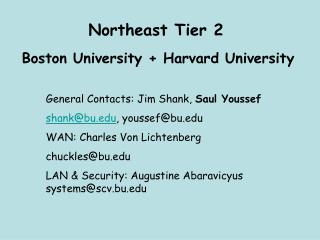 Northeast Tier 2