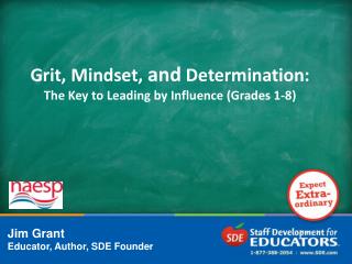 Grit, Mindset, and Determination: The Key to Leading by Influence (Grades 1-8)