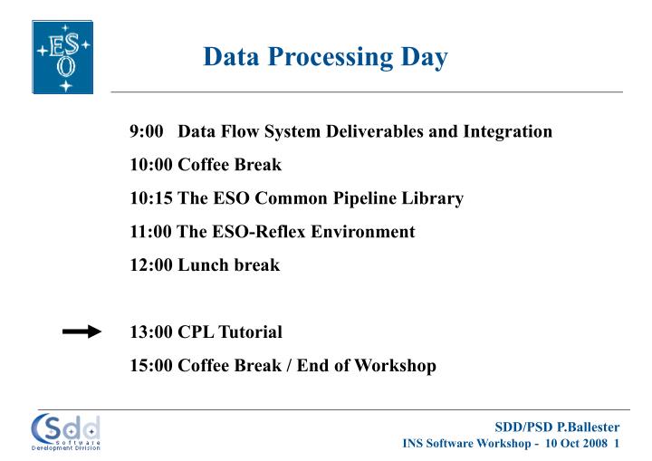 data processing day