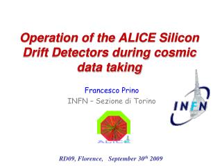 Operation of the ALICE Silicon Drift Detectors during cosmic data taking