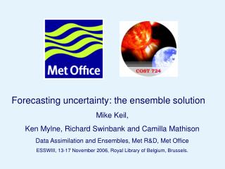 Forecasting uncertainty: the ensemble solution