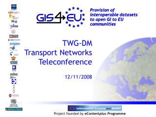 Provision of interoperable datasets to open GI to EU communities