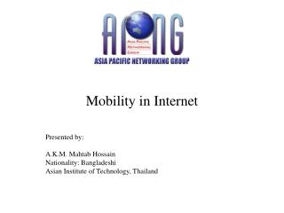 Mobility in Internet