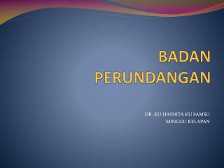 badan perundangan