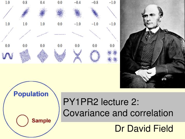 py1pr2 lecture 2 covariance and correlation