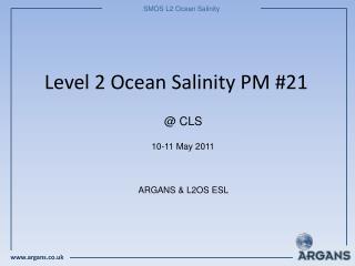 Level 2 Ocean Salinity PM #21