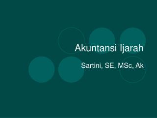 akuntansi ijarah