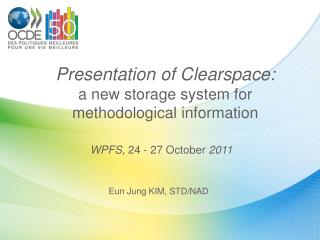 Presentation of Clearspace: a new storage system for methodological information