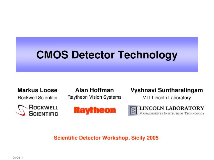 cmos detector technology