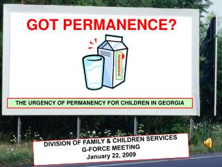 GOT PERMANENCE?