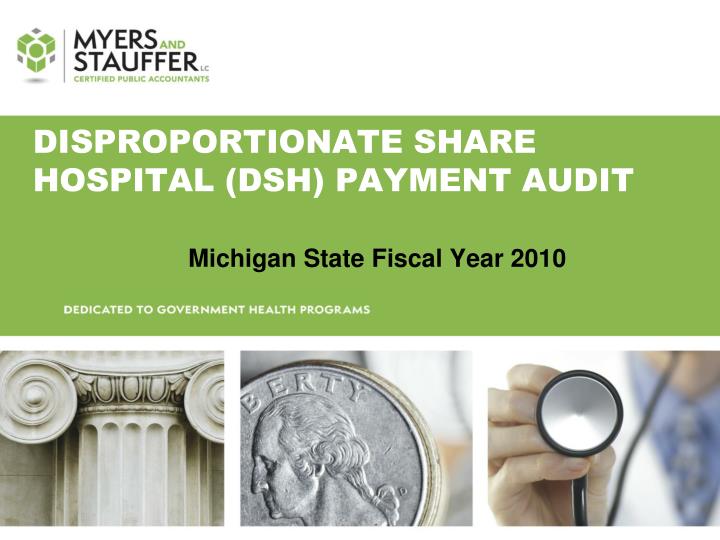 disproportionate share hospital dsh payment audit