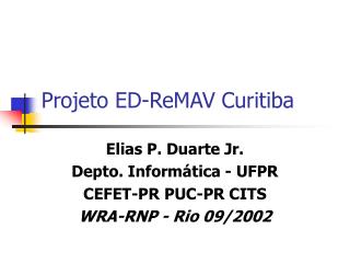 projeto ed remav curitiba