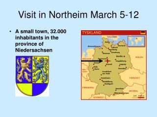 Visit in Northeim March 5-12
