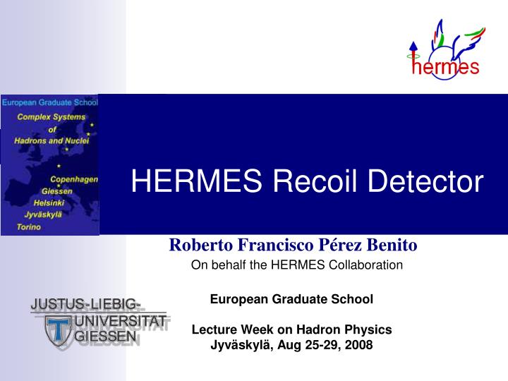 hermes recoil detector