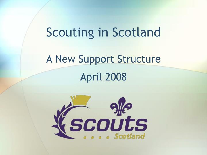 scouting in scotland