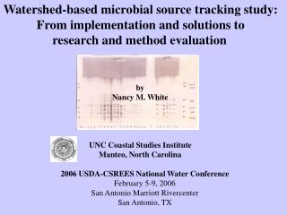Watershed-based microbial source tracking study: From implementation and solutions to