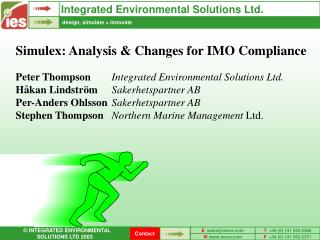Integrated Environmental Solutions Ltd.