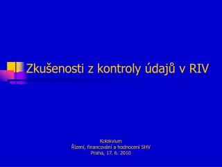 zku enosti z kontroly daj v riv