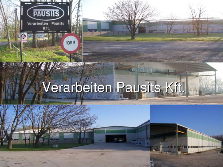 verarbeiten pausits kft