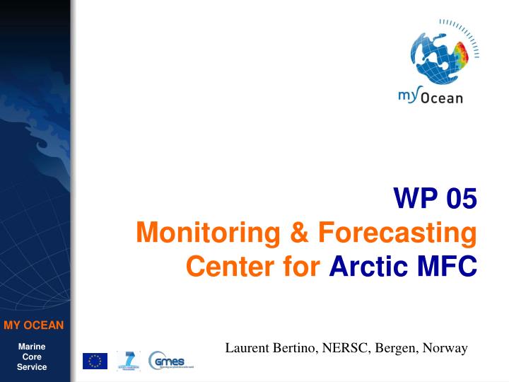 wp 05 monitoring forecasting center for arctic mfc