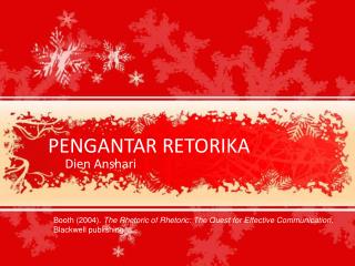 PENGANTAR RETORIKA