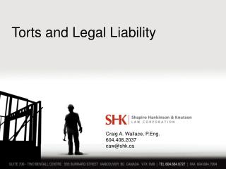 Torts and Legal Liability