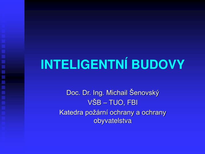 inteligentn budovy