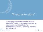 ”Akutt syke eldre” - slide 1