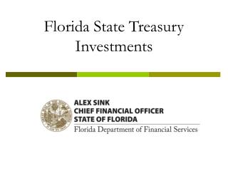 Florida State Treasury Investments